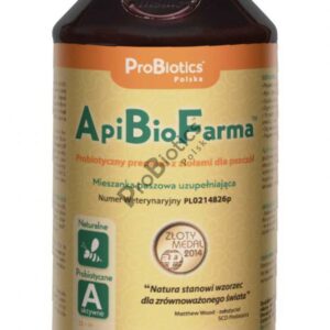 ApiBioFarma - mikrobiologiczny preparat dla pszczół - butelka 1 L