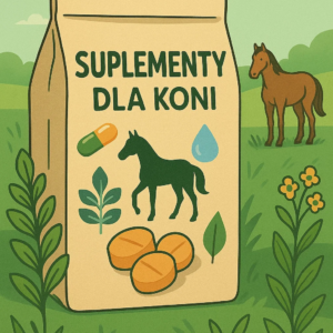 Suplementy, witaminy, minerały i probiotyki dla koni